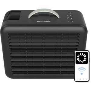 PuroAir Air Purifier 100i Smart HEPA Air Purifiers for Home Pets - Portable Small Air Purifier Filters up to 550 Ft of Pollutants, Smoke, Pollen, Dust - Room Air Purifiers for Bedroom, Baby, Office