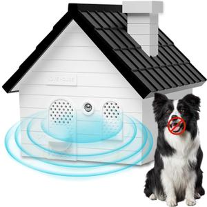 Anti Barking Device, Dog Bark Deterrent Devices, Anti Barking Device Indoor Outdoor, Ultrasonic Dog Barking Control Devices with 4 Modes Up to 50 Ft, Anti Bark Device for Dogs, Dog Barking Silencer