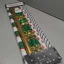 LaRibbons Christmas Wrapping Paper Set, Classic Santa & Stripe Design with Gift Bow & Ribbons & Tags, Perfect for Holiday, Party, Xmas Celebration,30 Inch X 10 Feet (4Rolls, 100 sq.ft.ttl.)