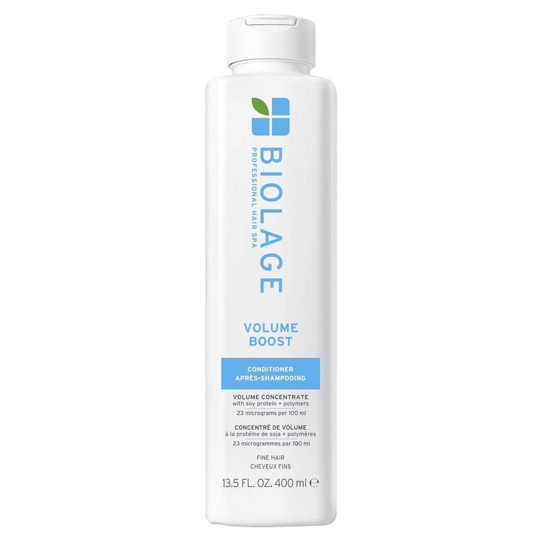 Biolage Volume Boost Conditioner - Weightless Moisture, Shine & Volume, Detangles Fine Hair, Soy Protein & Polymers, Vegan & Paraben-Free (13.5 Fl Oz (Pack of 1))