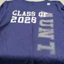 Proud Aunt Of A 2026 Graduate Grad Senior Graduation T-Shirt Blue 3X