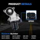 600-899 4WD Transfer Case Shift Motor Actuator Compatible with Chevrolet Silverado 1500 20072018, Tahoe 20072018, Suburban 20072014, GMC Sierra 1500/Yukon 20072018, Replaces 19258696 23369032
