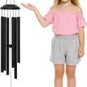 48" Wind Chimes for Indoor and Outdoor, Deep Bass Tone and Professional Tuned Aluminum Wind Chimes for Patio Garden Memorial, Sympathy Gift for Loss of Loved One, Housewarming Gift