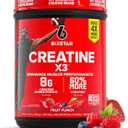 Six Star Creatine Monohydrate Powder, X3 (Fruit Punch) - Flavored Creatine HCl Powder Monohydrate Supplement for Muscle Building & Performance - Post Workout Supplement for Men & Women - 30 Servings