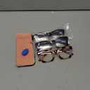 CCVOO 1.5 Reading Glasses for Women, Stylish Eyeglasses, Blue Light Readers for Women, Computer Eye Glasses, Cheaters