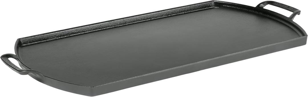 Lodge Blacklock 10 x 20 Inch Lightweight Cast Iron Double Burner Griddle