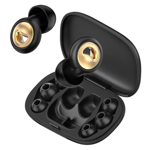 Ear Plugs for Sleeping - 45dB Ultra Soft Silicone Noise Cancelling Earbuds, Reusable Ear Plugs for Noise Reduction, 4-Pairs with Carrying Case for Side Sleep, Concerts, Travel & Swimming