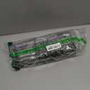 OMAIRA 3-Pack Shower Caddy with Soap Holder, Adhesive Rustproof No-drill Strudy Loading Inside Shower Organizer Shelves Rack Storage Bathroom Organization for Smooth Wall Glass Tile, Black (Large)