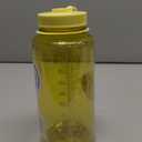 Nalgene Sustain Tritan BPA-Free Water Bottle Made with Material Derived From 50% Plastic Waste (using ISCC certified mass balance), 32 OZ, Wide Mouth (Butter)