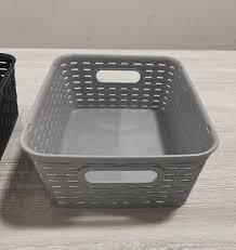 Edl Resin Tote 12 x 10 x 5 In Gray