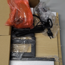 Fluted Night Stand with Charging Station, Wood Nightstand with Large Drawer and Open Storage Cabinet, Mid-Century Modern Bedside Table End Table for Bedroom Closet Office (A - Reclaimed Light Oak)