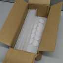 4 Pcs Acrylic Cubicle Name Plate Holders 2 x 8 Inches Double Sided Adjustable Desk Name Plate Holder with 8 Magic Hooks Acrylic Name Tag Stand for Fabric Offices Meeting Room (Assembly Required)