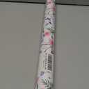 Retrify Pink Flowers Wrapping Paper Roll - 17 Inches x 32.8 Feet Mini Roll Cute Butterfly and Polka Dots Gift Wrap Paper for Mother's Day, Wedding, Birthday, Baby Shower, Holiday