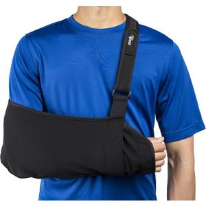 Arm Sling Sport XL: Comfortable Medical Sling with Extendable Pouch. Arm, Shoulder & Rotator Cuff Support
