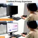 [2 Pack] 27 Inch Computer Privacy Screen for 16:9 Aspect Ratio Widescreen Monitor, Eye Protection Anti Glare Blue Light Computer Monitor Privacy Filter, Removable Anti-Scratch 27in Protector Film