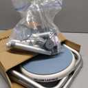 Swivel Shower Stool for Inside Shower  360 Rotating Bath Chair for Seniors, Adults & Elderly, Adjustable Height Shower Seat with Non-Slip Feet, Aluminum Frame, Safe Round Stool for Daily Use