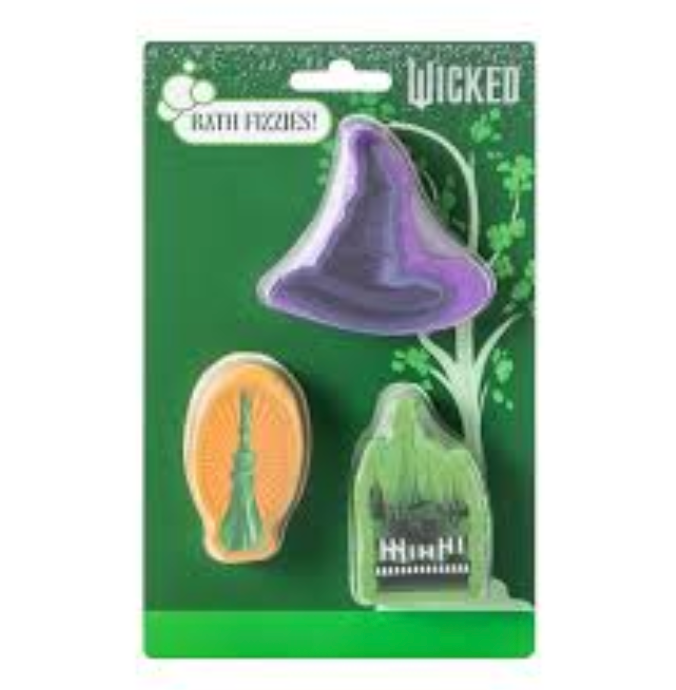 Wicked Bath Fizzies- 2 Pack Of 3