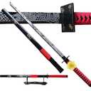 Mini Sword 6-Inch Stainless Steel Pocket Knife with Scabbard, Handmade Medieval-Inspired Replica Claymore, Compact Necklace & Stand, Ideal for Craft Use (RD)