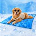 Dog Cooling Mat 2.0, Universal Pet Cooling Pad, Double-Sided Durable Water-Resistant, Portable and Easy to Clean, Suitable for All Pets, Keep Your Pet Cool Indoors and Outdoors (29.5" x 29.5")