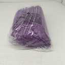 Homaxy 100% Cotton Terry Kitchen Towels(Purple), Checkered Designed, Soft and Super Absorbent Dish Towels, 12 x 12 and 16 x 28 Inches