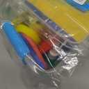 64 Pack Washable Paint Set for Kids, 12 Colors Non Toxic Finger Paints for Toddlers 1-3 with Sponges, Paint Brushes, Waterproof Paint Smock, Palettes, Cards, Storage Box, Finger Painting Kits for Art, Crafts(2 oz Each)