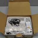 Modern Brushed Nickel Battery Operated Wall Sconces Set of 2, Rechargeable LED Wall Lights with Acrylic Shade, Wireless Bedroom/Living Room Art Light Fixtures