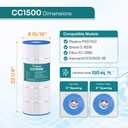 CC1500 Pool Filter Replaces Hayward X-Stream CC1500