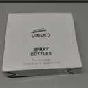 Plastic Spray Bottle (24oz 3 Pack) for Cleaning Solutions, Car Detailing Care, Planting, Pet, Clear Finish, Heavy Duty Empty Spraying Bottles Mist Water Sprayer with Measurements & Adjustable Nozzle