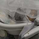 Collapsible Baby Bathtub - Large Baby Bath Tub with Thermometer & Cushion | Travel Portable Newborn Infant Bathtub | Foldable Toddler Bathtub for Baby 0 to 36 Months (Grey)