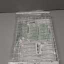 Under Desk Drawer, Slide Out Design,No Drill Metal Under Desk Cable Management, Under Table Storage Shelf Tray Basket Under Table Drawer Organizer for Office, Home, Workspace, Cabinet (White)