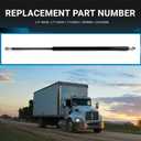35" Hood Lift Support Strut Shock Compatible with Kenworth T680 Peterbilt 579 Replacement # L71-6008, L71-6020, L716020