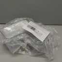 UDD Corner Shower Caddy, Clear Shower Organizer Bathroom Storage Rack with Soap Dish and Razor Holder Hook, Adhesive Wall Shower Shelves for Bathtub Dorm, 3 Pack