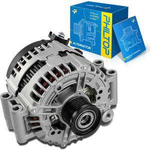 PHILTOP New Alternator Fit for BMW,2007-2010 X5 3.0L GAS,183 Amp,CW,11362N | 2007 2008 2009 2010 X5 3.0L GAS,(w/ Rear AC) 183 Amp Alternator CW,11362N,IF, IR,SC7