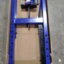 Hydraulic Press,6 Ton H-Frame Garage Floor Adjustable Shop Press with Stamping Plates to Bend, Straighten, Or Press Parts, Install Bearings & U-Joints