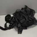 Black Dress Up Costume Set for Girls - Perfect for Birthdays, Halloween, Cosplay, and Parties 2-12 Years (S)