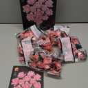 Pink Roses Bouquet Building Set, Pretty Pink Artificial Flowers Blocks Kit for Adults Women Teengirls Lovers - Gift for Mother's Day & Valentines - Botanical Collection Home Decor