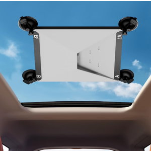 for Mini Suction Cup Mount , for Mini Car Mount for Secure Car Window & Sunroof，Stable Signal for RVs, Boats, Trucks and Travel(4 Suction Cups)