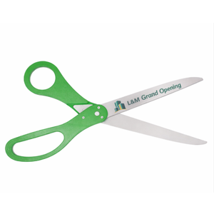 Green  Grand Opening Ceremony Kit 25 Inch Giant Scissors Green for Inaugurations and Ceremonies Giant Scissors 25'' for Ribbon Cutting Grand Opening Kit for Special Events