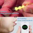 Ketone Meter Professional Ketosis Breath Tester for Tracking Ketosis Levels - Portable High Accuracy Ketone Breath Analyzer with 10 Replaceable Mouthpieces