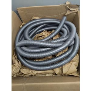 1.5"  Universal Grey Plastic Vacuum Hose Spiral Corrugated  Inner Dia