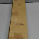 Brown Curtain Rods for Windows 48 to 84 Inches Adjustable Length Heavy Duty 7/8" Diameter Window Curtain Rod with Decorative Finials for Outdoor Farmhouse Bedroom Kitchen Living Room (36"-88"|1 Pack)