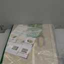 Shoe Organizer for Closet, Shoe Box Storage Containers Fit 18 Pairs Foldable Shoe Storage Bins with Clear Cover & Adjustable Dividers for Shoes Blankets Linen Clothing (Beige, (24.4*16.5*12.9)x1)