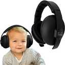 Friday 7Care Baby Headphones - Baby Ear Protection, Noise Cancelling Headphones with Adjustable Headband for Ages 0-24 Months, Black