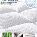 BEDELITE Twin Mattress Topper Dual Layer 4 Inch Memory Foam Mattress Topper, 2 Inch Pilow Top Mattress Pad and 2 Inch Premium Gel Foam Mattress, with Stretchable Pockets Up to 6"-24"