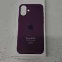 Apple iPhone 16 Plus Silicone Case with MagSafe and Camera Control: Lightweight Phone Case, Wireless Charging Compatible, Smooth Matte Finish; Plum