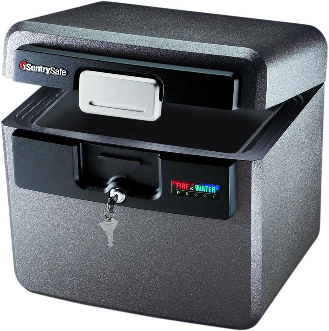 SentrySafe Fire and Water Safe, Fire Resistant File Safe, 0.65 Cubic Feet, HD4100