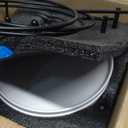 Kanwone 3 Tiered Serving Stand with White Porcelain Plates, 10" Round Tray, Dessert Table Display Set, Black Metal Stand, Versatile & Durable