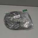 15FT 20FT 26FT 40FT 60FT 75FT Long Dog Tether, Outdoor Tie Out Rope Dog Lead for Yard, Large Medium Dogs Training, Camping, Playing, Backyard (20FT, Black Gray)