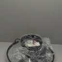 Ceiling Fans with Lights, 360 Rotating Ceiling Fan with Lights and Remote, 6 Wind Speeds Flush Mount Ceiling Fan for Bedroom, Dining Room and Kitchen 20" (Black)