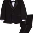 Nautica Baby-Boys 4-Piece Tuxedo with Dress Shirt, Bow Tie, Jacket, and Pants 24M